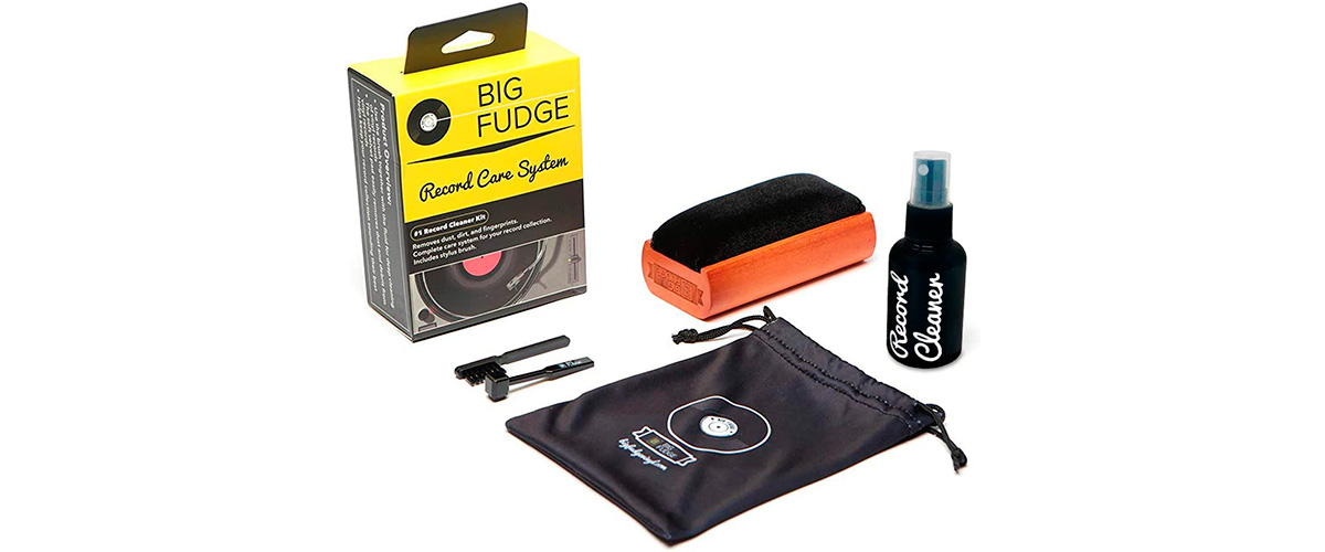 Vinyl Buddy Ultimate Vinyl Record Cleaning Kit | Includes: Record Cleaner,  Velvet Brush, Microfiber Brush, Stylus Brush & Storage Pouch - Restore 