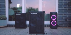 How loud should party speakers be?